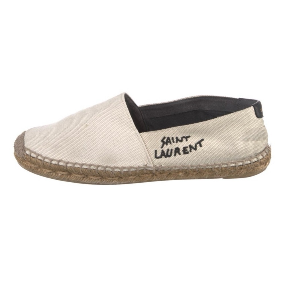 Saint Laurent Canvas Graphic Print
Espadrilles